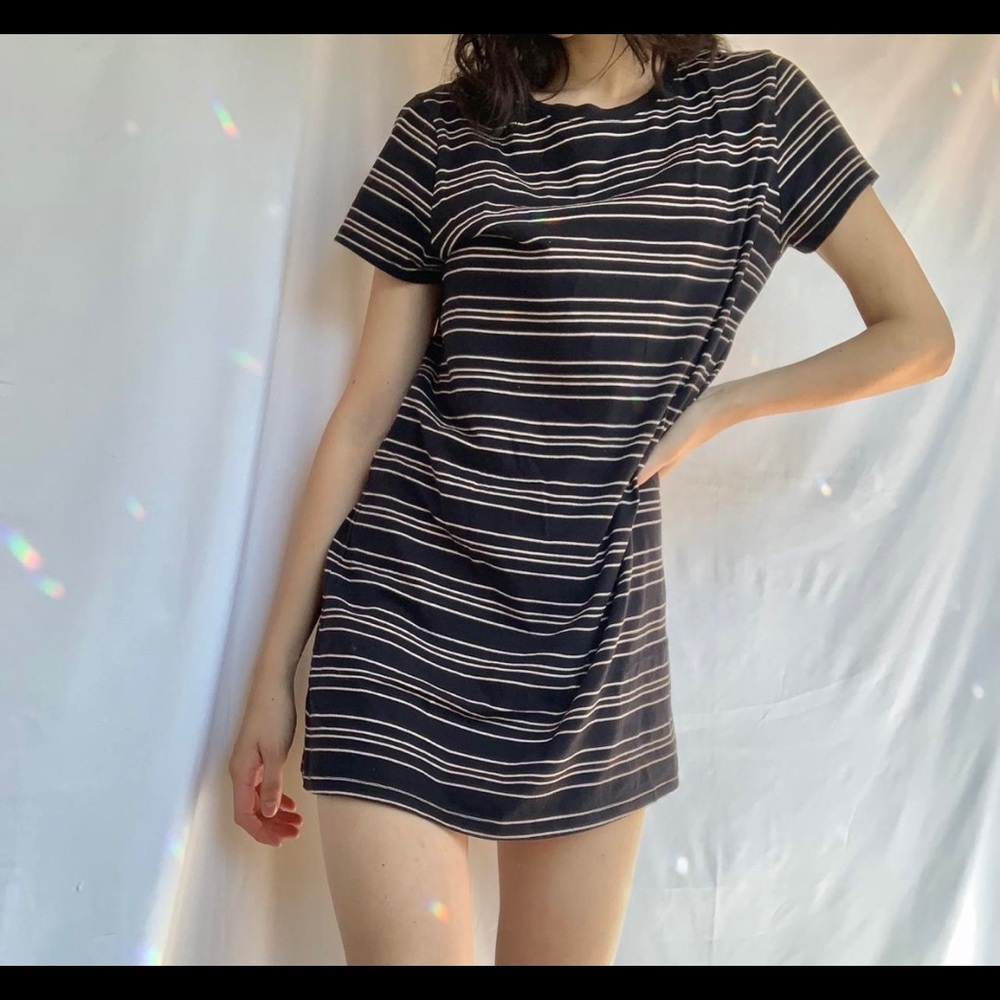 Forever 21 striped t shirt dress